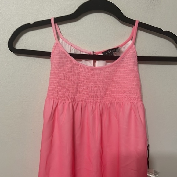 𝅺1. STATE NWT Halter Dip Dye Blouse Pink Tart XL - Picture 3 of 6